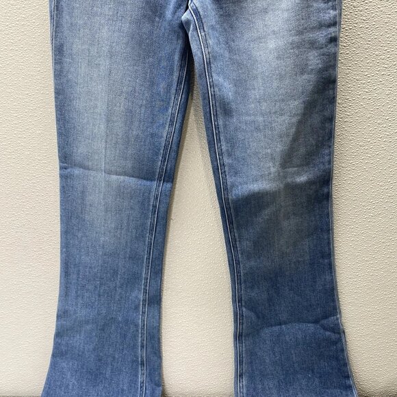 Paige Women’s High-Rise “Laurel” Bootcut Jeans w/ Raw Hem - Picture 11 of 14